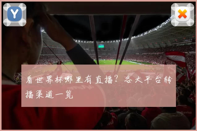 看世界杯哪里有直播？各大平台转播渠道一览