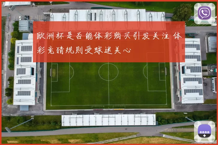 欧洲杯是否能体彩购买引发关注 体彩竞猜规则受球迷关心