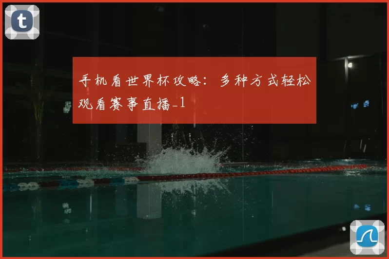 手机看世界杯攻略：多种方式轻松观看赛事直播_1