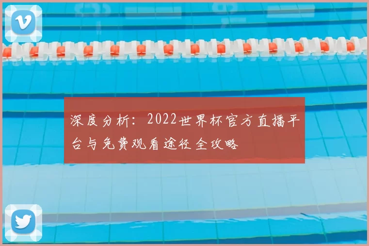 深度分析：2022世界杯官方直播平台与免费观看途径全攻略